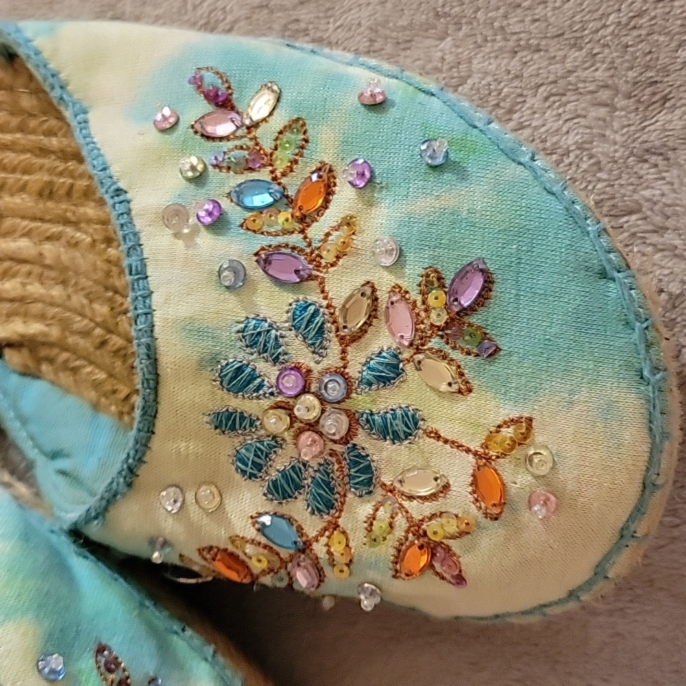 Beaded Rope Slippers🧡😿 - Picture 3 of 8